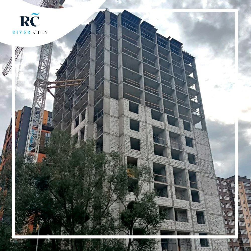 Ход строительства ЖК River City, сен, 2021 год