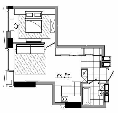 1-комнатная 52.82 м² в МФК MAYAK от 37 450 грн/м², Днепр