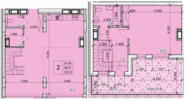 Двухуровневая 105.12 м² в ЖК Смарт Сити от 22 500 грн/м², Житомир