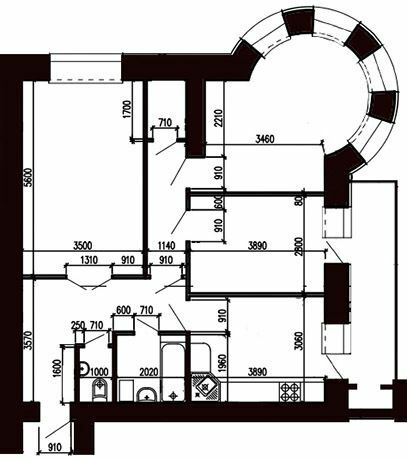 3-кімнатна 84.21 м² в ЖК на вул. Володимира Великого від 16 800 грн/м², Тернопіль