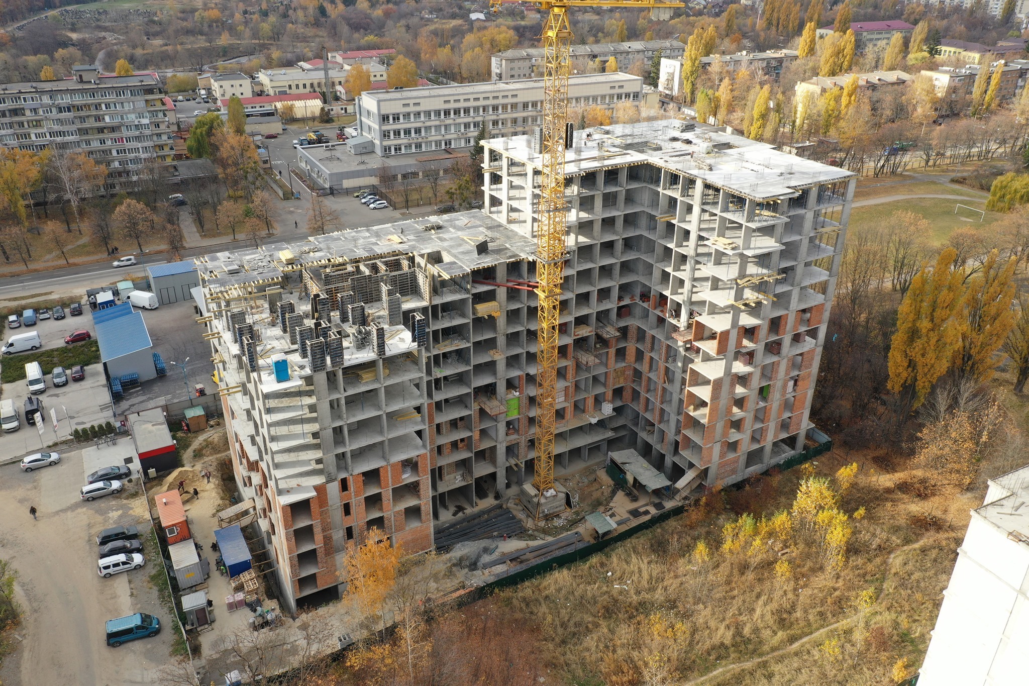 Хід будівництва ЖК Life Story, груд, 2021 рік
