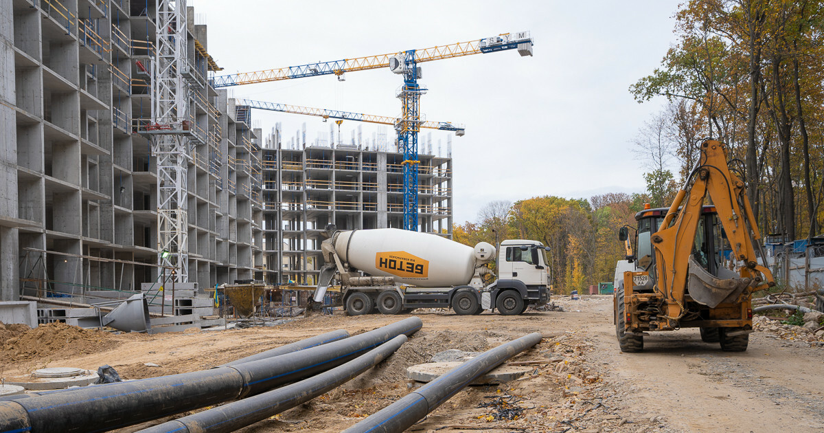 Хід будівництва ЖК Теремки, жовт, 2021 рік