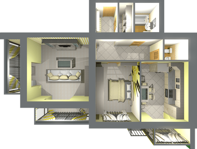 2-кімнатна 86.1 м² в ЖК Living Park "Нова Будова-2" від 29 850 грн/м², с. Мукша Китайгородська