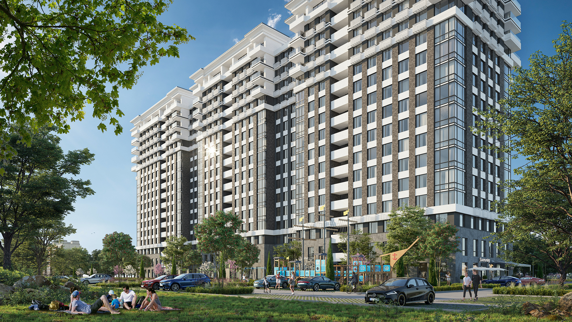 Жилой комплекс River Plaza, г. Вышгород