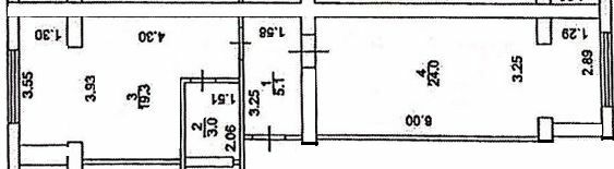 2-кімнатна 51.4 м² в ЖК Муромець від 27 350 грн/м², Харків