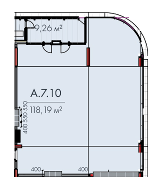 Свободная планировка 118.19 м² в ЖК Avenue 25 от 48 550 грн/м², Днепр