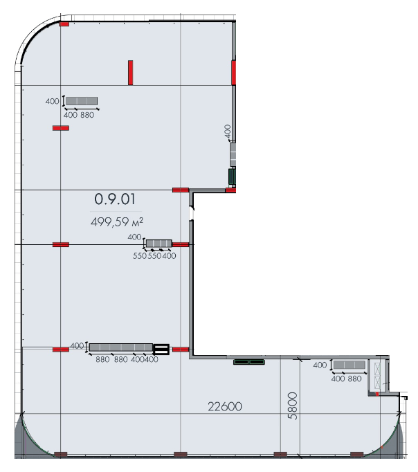 Свободная планировка 499.59 м² в ЖК Avenue 25 от 55 750 грн/м², Днепр