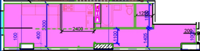 1-комнатная 38.39 м² в ЖК Central Park от 34 500 грн/м², Днепр