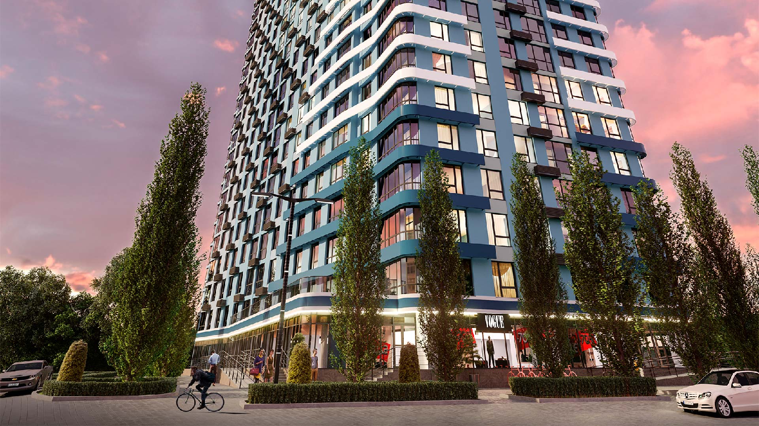 ЖК Берег Дніпра, вартість квартир від 37150 грн/м²