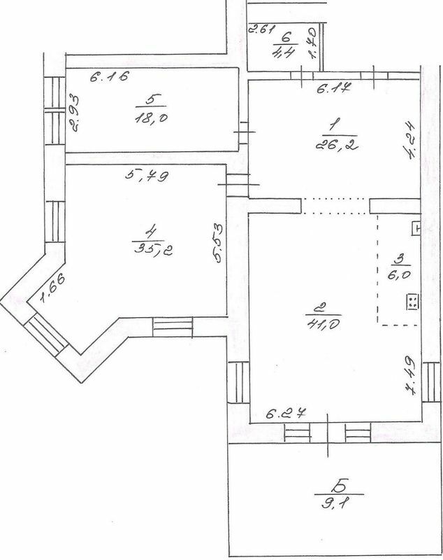 3-комнатная 139.9 м² в КД Наваль от 23 150 грн/м², Николаев