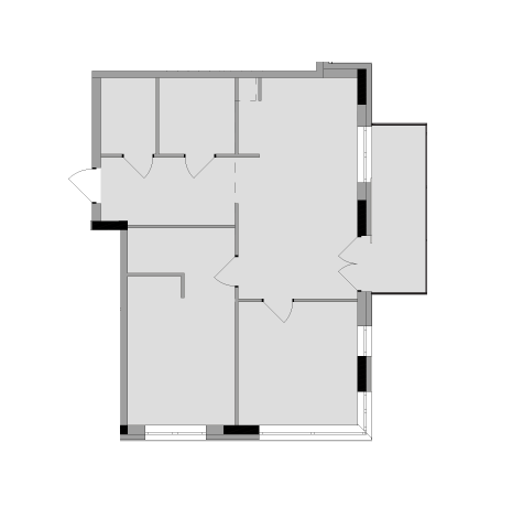 2-комнатная 65.27 м² в КД OLEGIVSKIY от 58 844 грн/м², Киев