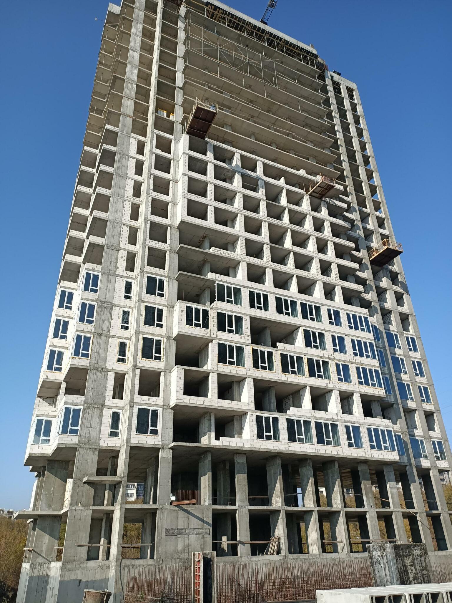 Хід будівництва ЖК Central, жовт, 2021 рік