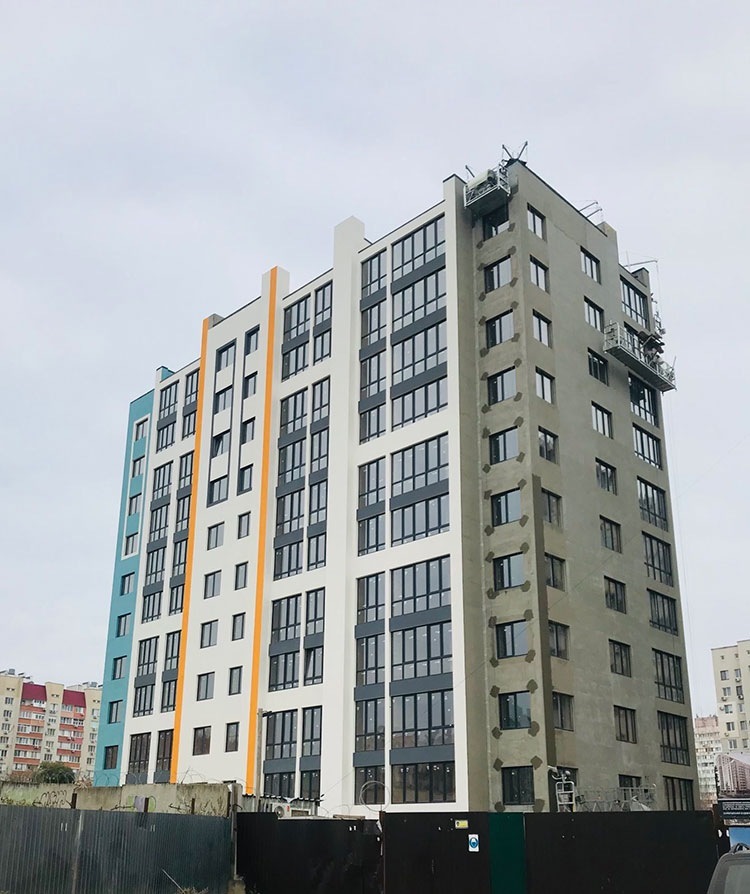 Хід будівництва ЖК Sea Town, жовт, 2021 рік