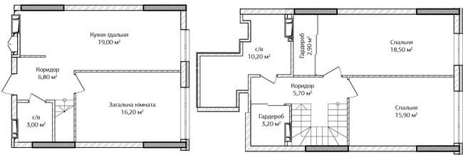 Двухуровневая 101.4 м² в ЖК City Park от 19 200 грн/м², г. Ирпень