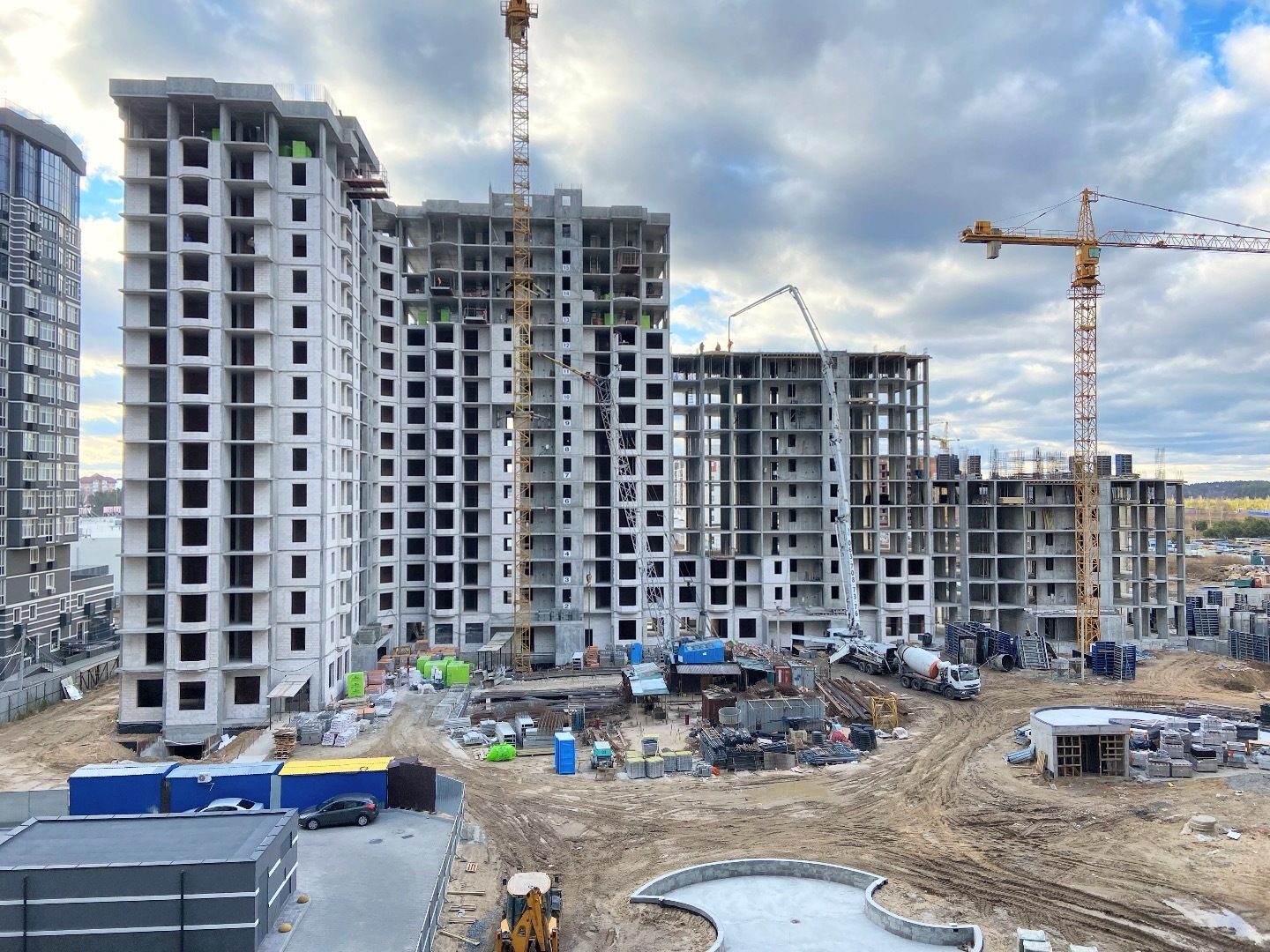Хід будівництва ЖК Гранд Бурже, лист, 2021 рік