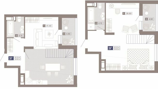 Дворівнева 99.9 м² в ЖК Лук'янівський каскад від 49 589 грн/м², Київ