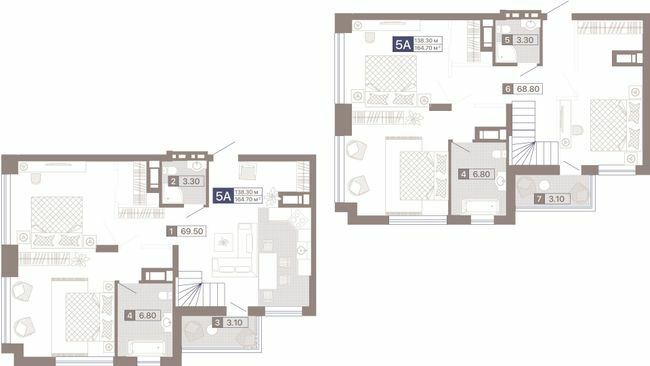 Дворівнева 164.7 м² в ЖК Лук'янівський каскад від 42 500 грн/м², Київ