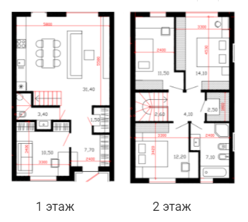 Таунхаус 108.5 м² в Таунхауси Дублін від 22 765 грн/м², с. Нові Петрівці