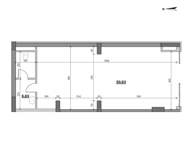 Помещение свободного назначения 57.28 м² в ЖК Голоські кручі от 32 258 грн/м², Львов