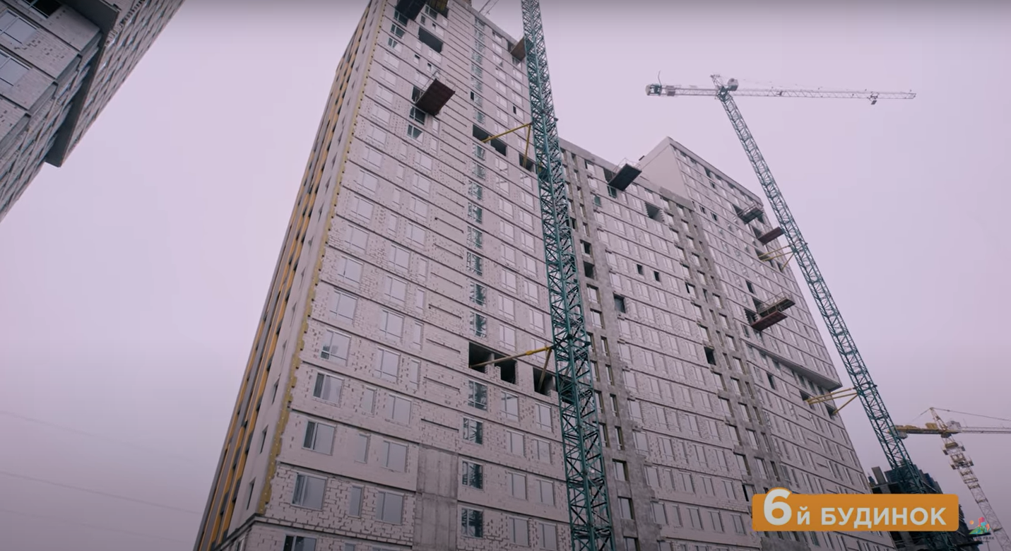 Хід будівництва ЖК Svitlo Park, груд, 2021 рік