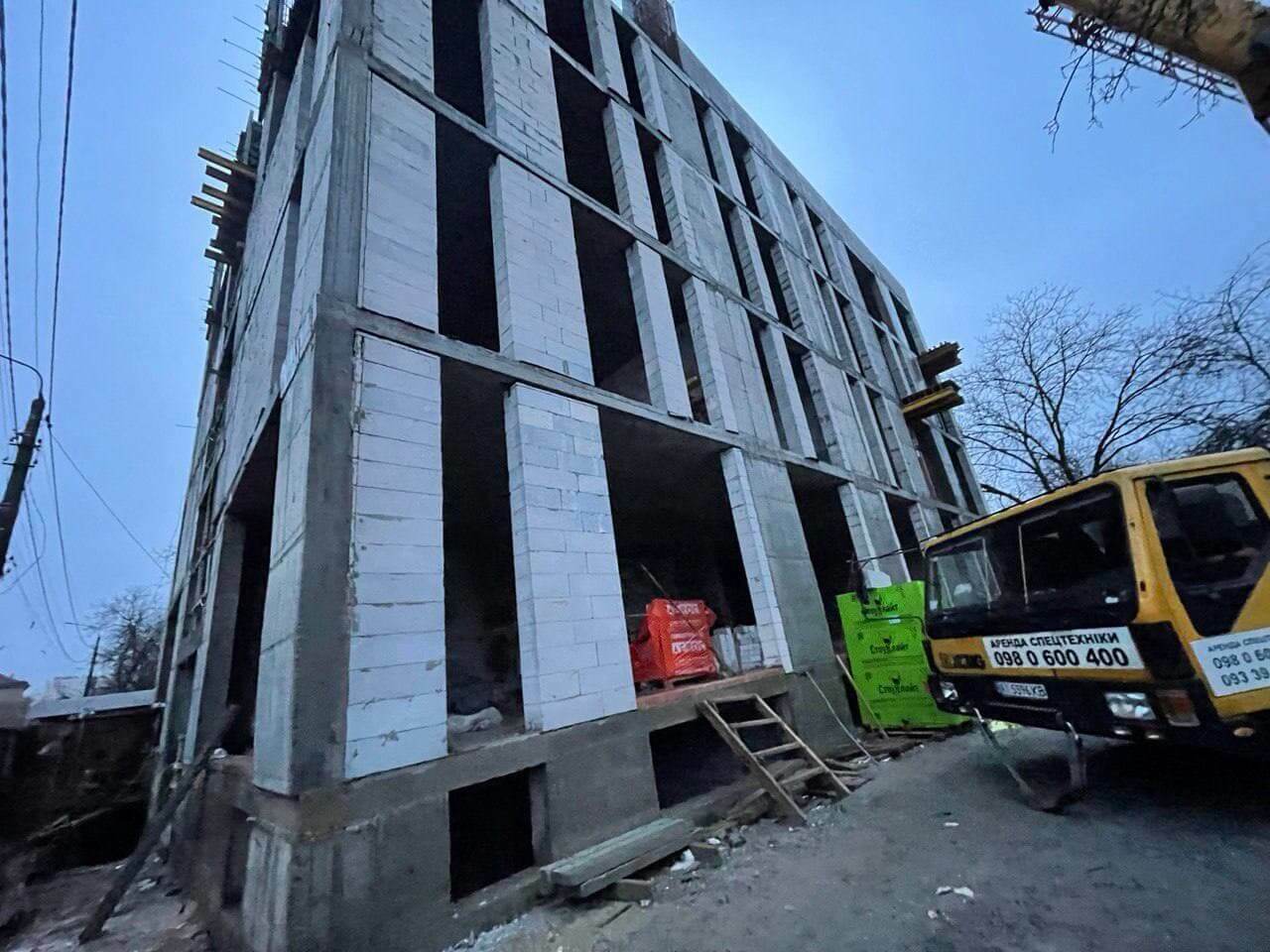 Ход строительства КД A Nova House, дек, 2021 год