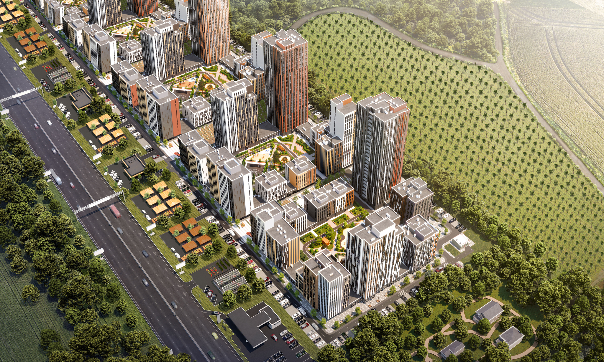 ЖК Atria City.Teremky, цены от 29200 грн/м²