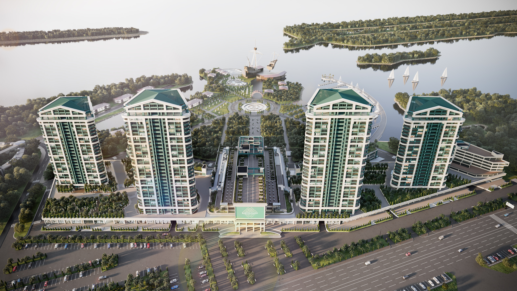 ЖК Bartolomeo Resort Town, рассрочка от застройщика