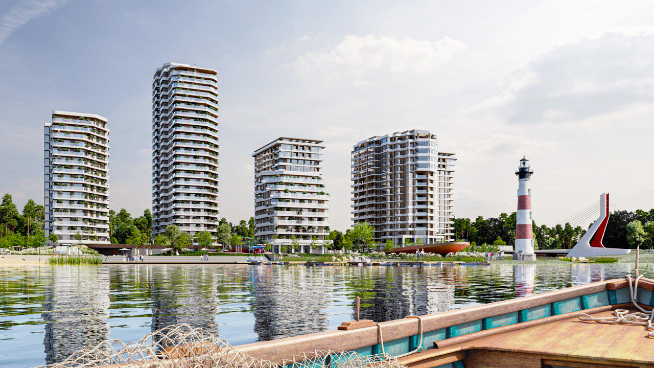 Житловий комплекс River Port, забудовник ТОВ ВІДВАЖНИХ