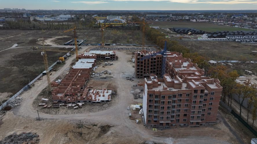 Хід будівництва ЖК Європейські Липки, жовт, 2024 рік