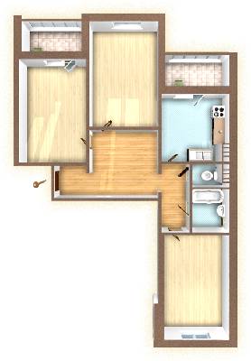 3-кімнатна 97.02 м² в ЖК Милославичі від забудовника, Київ