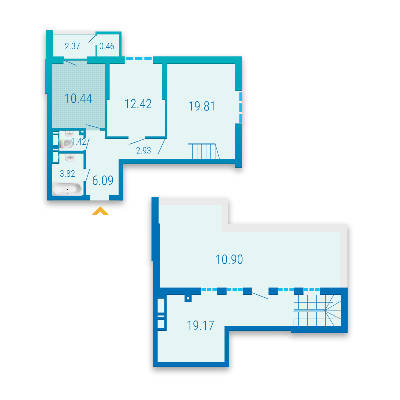 5+ кімнат 89.78 м² в ЖК Вишиванка від забудовника, Київ
