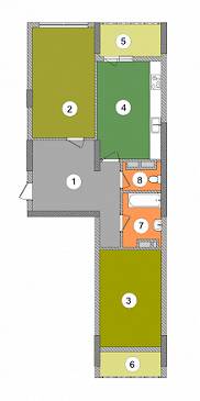 2-кімнатна 82.4 м² в ЖК Bristol Comfort House від 23 260 грн/м², Київ