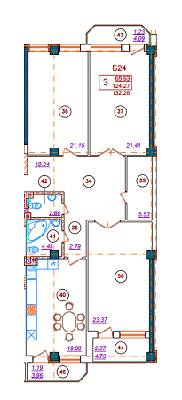 3-кімнатна 132.26 м² в ЖБК Сонячний-4 від 21 200 грн/м², Одеса