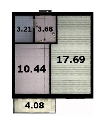 1-кімнатна 36.24 м² в ЖК Ідея від 14 500 грн/м², с. Гнідин