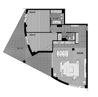 Трехкомнатные в ЖК Pechersk Hills Residence