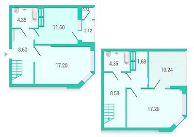 5+ кімнат 77.93 м² в ЖК Гвардійський від забудовника, Київ