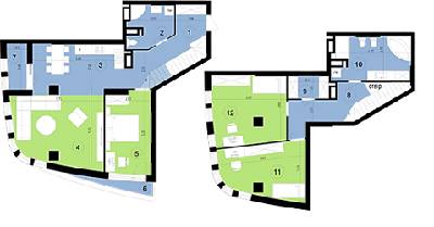 5+ комнат 133.7 м² в ЖК Парус Park от застройщика, Львов
