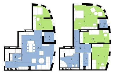 5+ комнат 171.3 м² в ЖК Парус Park от 19 000 грн/м², Львов