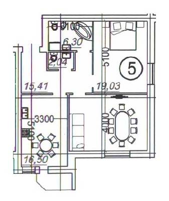 2-комнатная 59 м² в ЖСК Поющий фонтан от 20 000 грн/м², Одесса