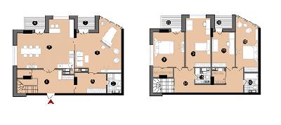 5+ кімнат 217.74 м² в ЖК A52 від забудовника, Київ