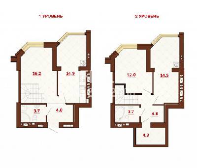 3-кімнатна 78.1 м² в ЖК Софія Резіденс від 15 750 грн/м², с. Софіївська Борщагівка