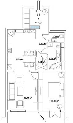 2-кімнатна 90 м² в ЖК Саксаганський від забудовника, Київ