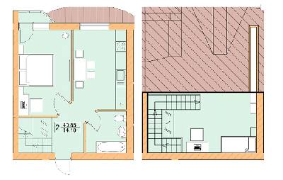 5+ кімнат 40.85 м² в ЖК Ваша квартира від 11 650 грн/м², с. Гатне