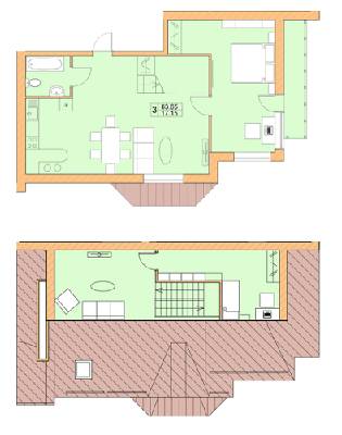 5+ кімнат 63.65 м² в ЖК Ваша квартира від 11 650 грн/м², с. Гатне