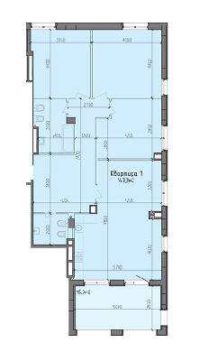 3-комнатная 143.3 м² в ЖК Victory Hall от 16 500 грн/м², Днепр