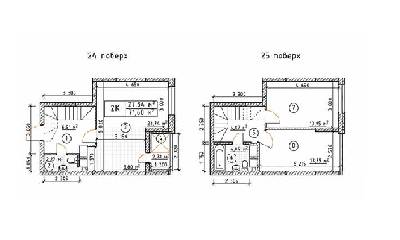 Дворівнева 71.6 м² в ЖК Бережанський від 22 000 грн/м², Київ