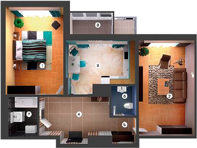 2-кімнатна 79.99 м² в ЖК Krona Park від забудовника, м. Бровари