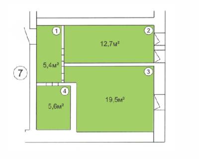1-кімнатна 43.2 м² в ЖК Вересковий від 13 800 грн/м², Київ