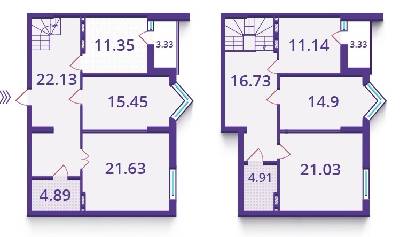 5+ кімнат 147.5 м² в ЖК Верховина від забудовника, Київ