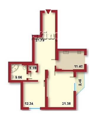 2-кімнатна 79.86 м² в ЖБ на вул. Каунаська, 2А від 19 500 грн/м², Київ